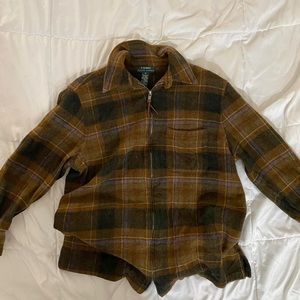rare true true vintage Ralph Lauren flannel jacket!